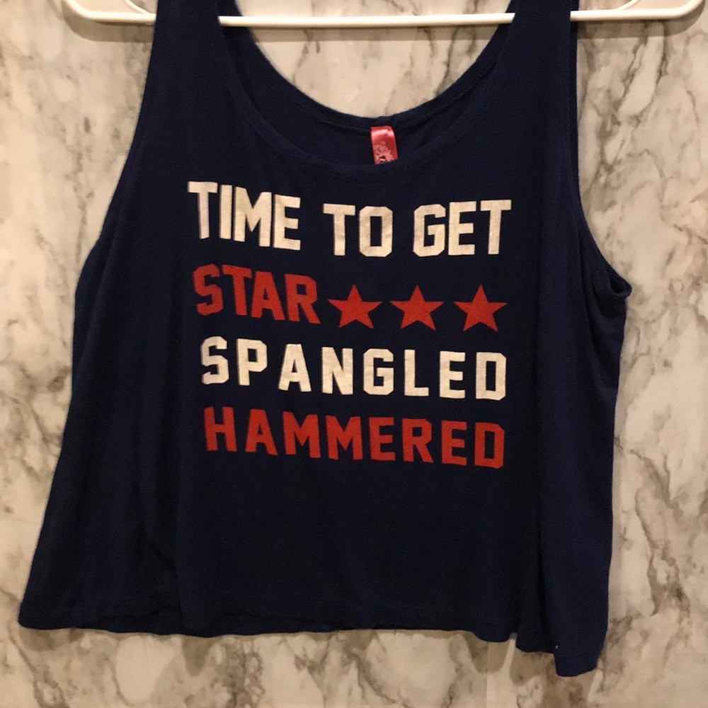 4th of July  tank top